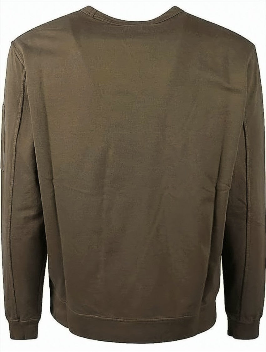C.P. Company Long-Sleeve Crewneck Sweatshirt With Minimalist Design