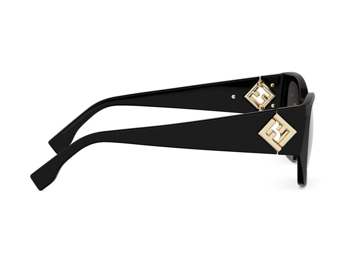 Fendi Fe40220i Oversized Square Sunglasses