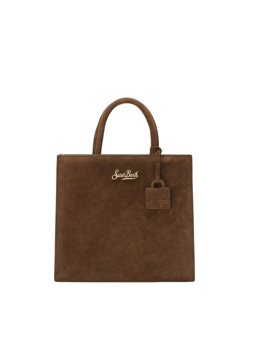 Mc2 Saint Barth Midi Structured Bag In High-Quality Cow Leather