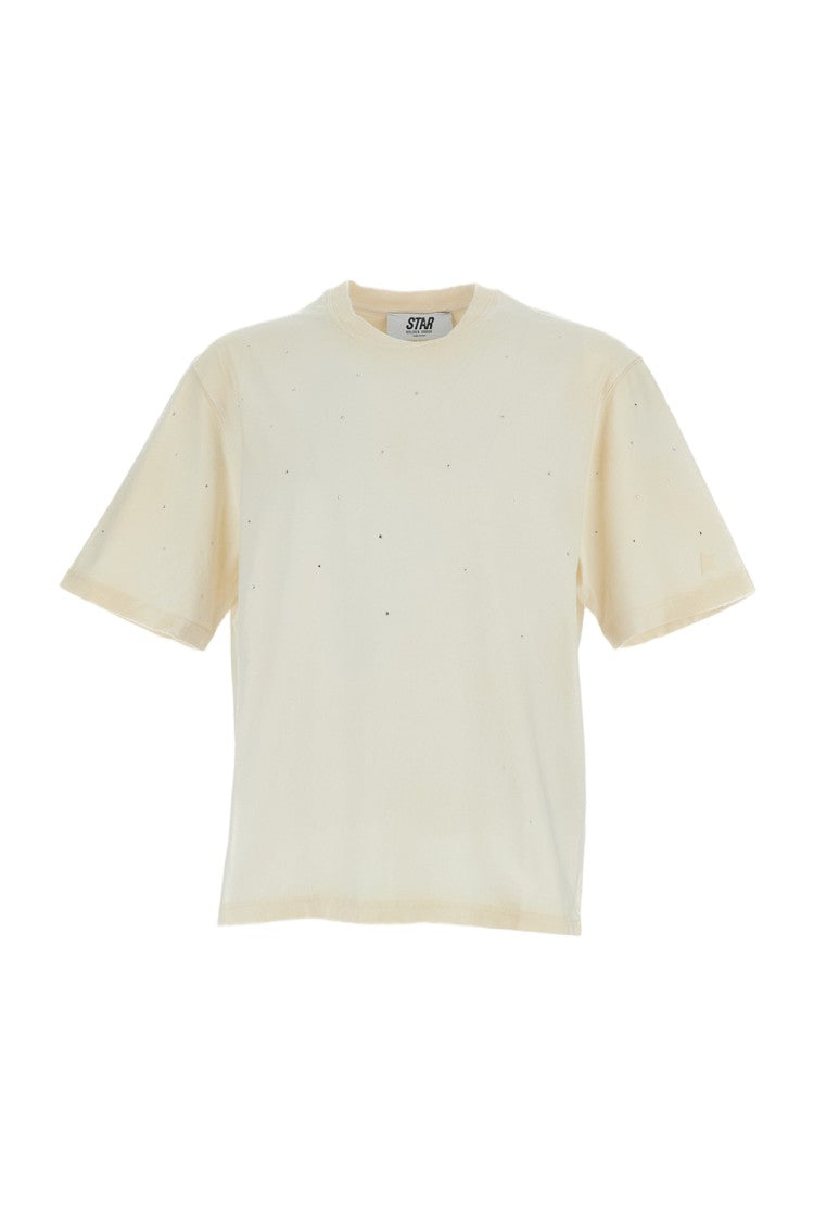 Golden Goose Relaxed Fit Vintage Treatment Cotton T-Shirt