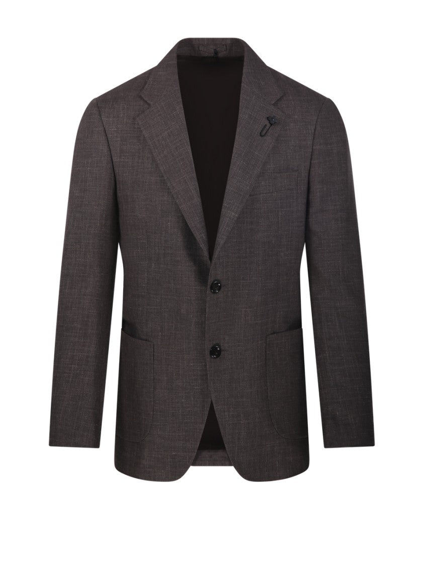 Lardini Tailored Brown Blazer