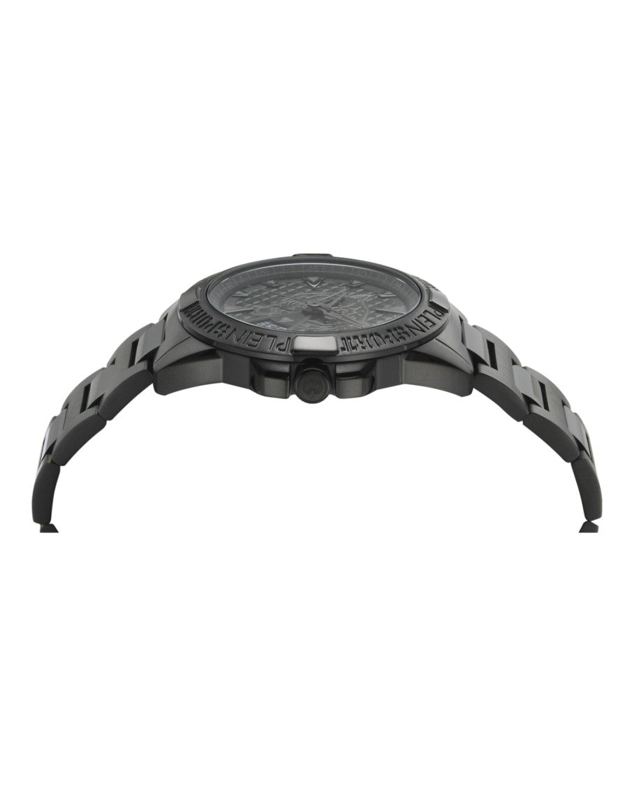 Plein Sport Touchdown Bracelet Watch With Guilloche Dial