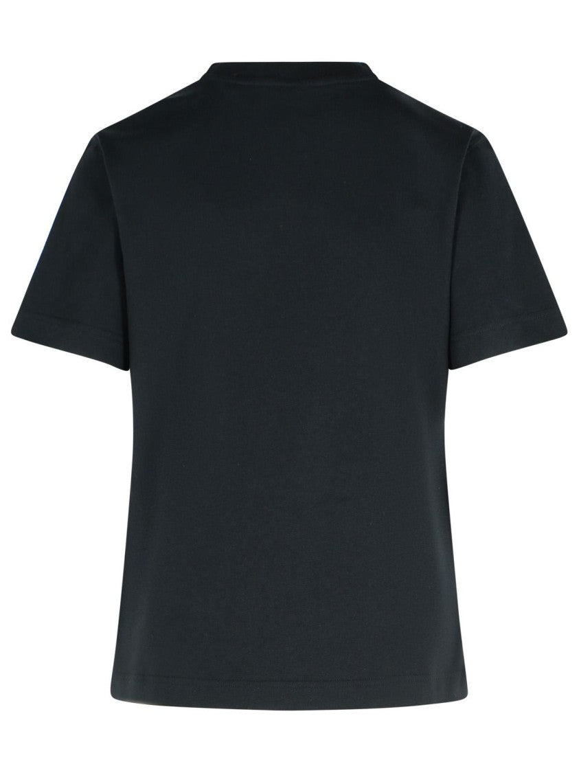 Burberry Frankie' Black Cotton T-Shirt