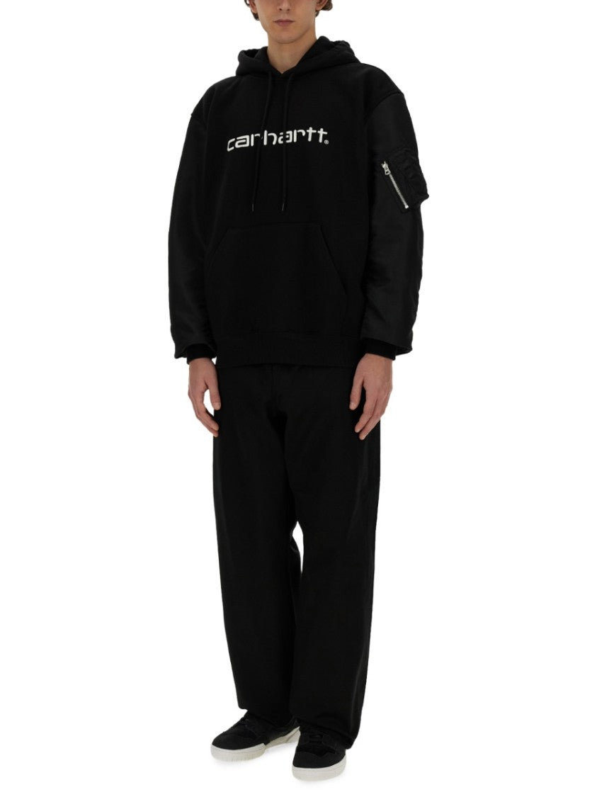 Junya Watanabe Oversized Black Sweatshirt