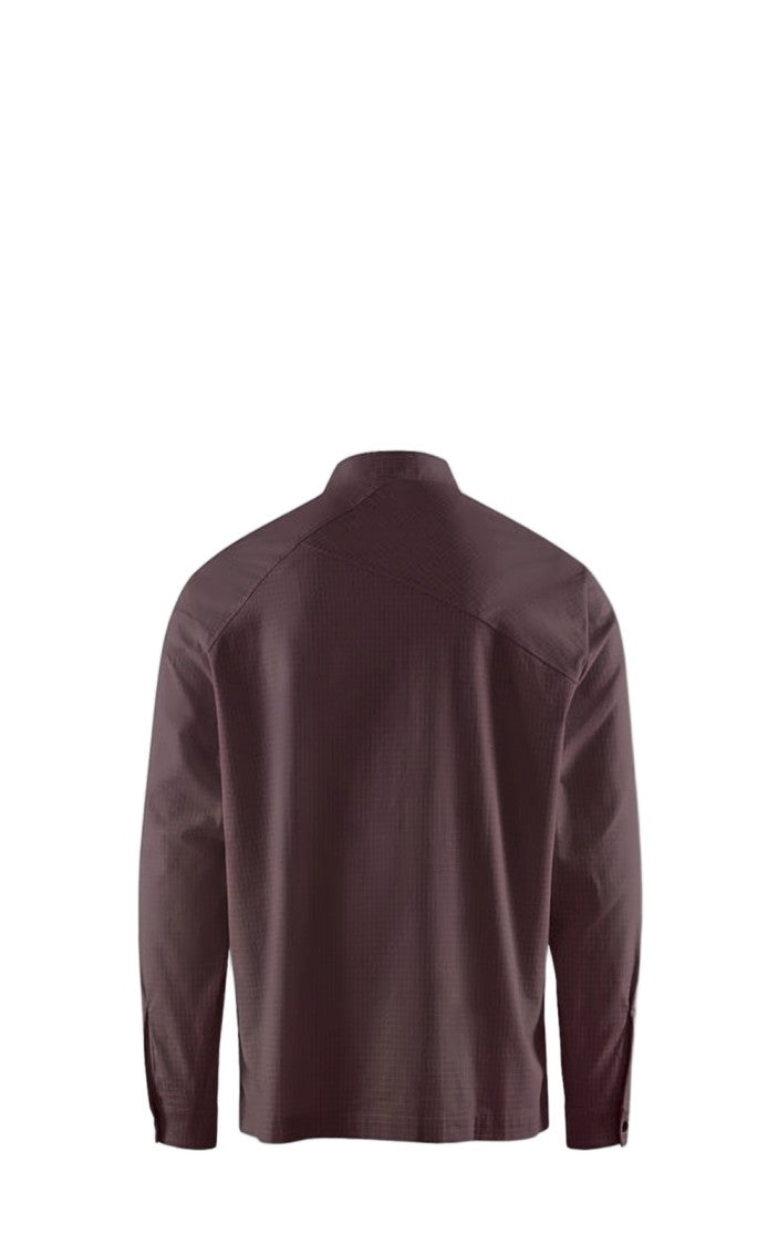 Klattermusen Textured Mandarin Collar Shirt