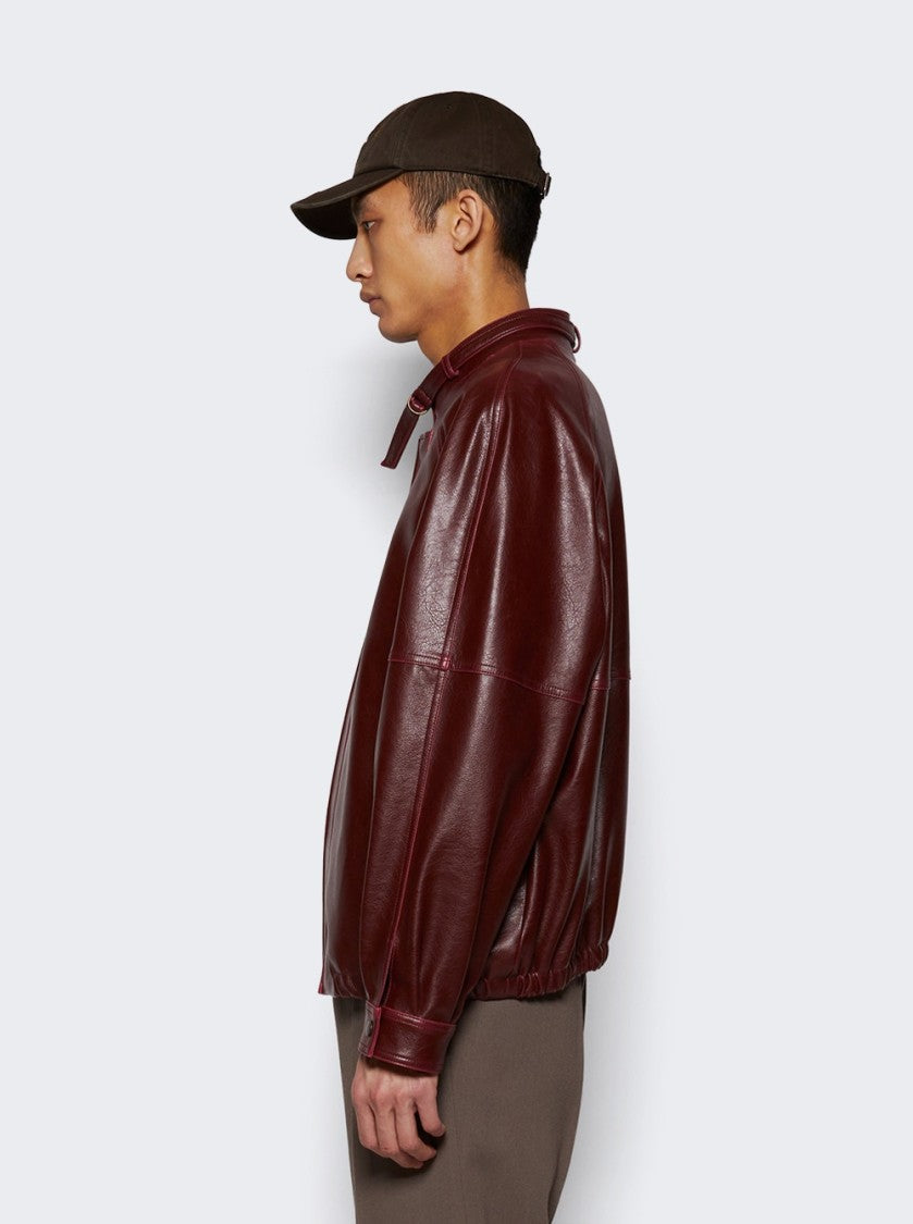 Mm6 By Maison Margiela Sports Jacket Burgundy