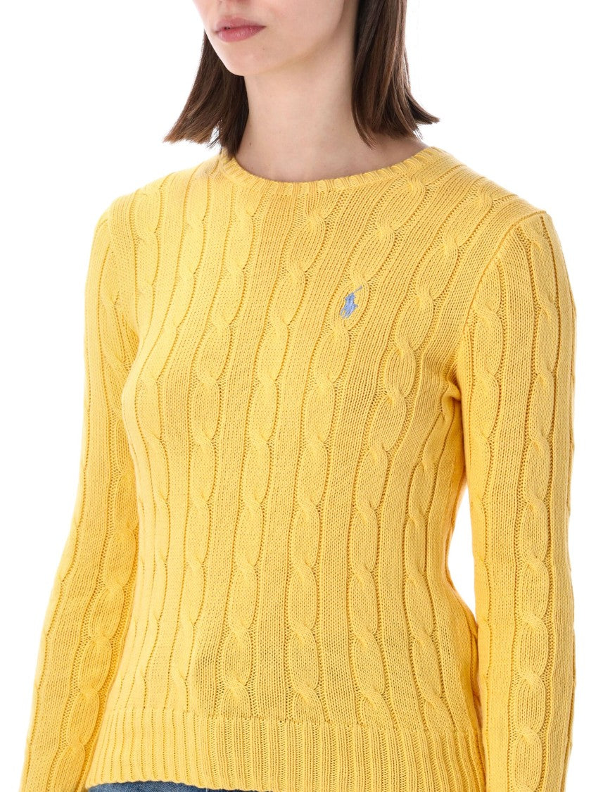 Polo Ralph Lauren Julianna Cable Knit Slim Fit Sweater