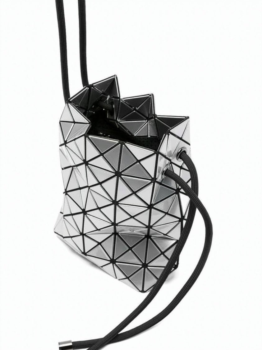 Baobao Geometric Triangular Panel Bucket Bag