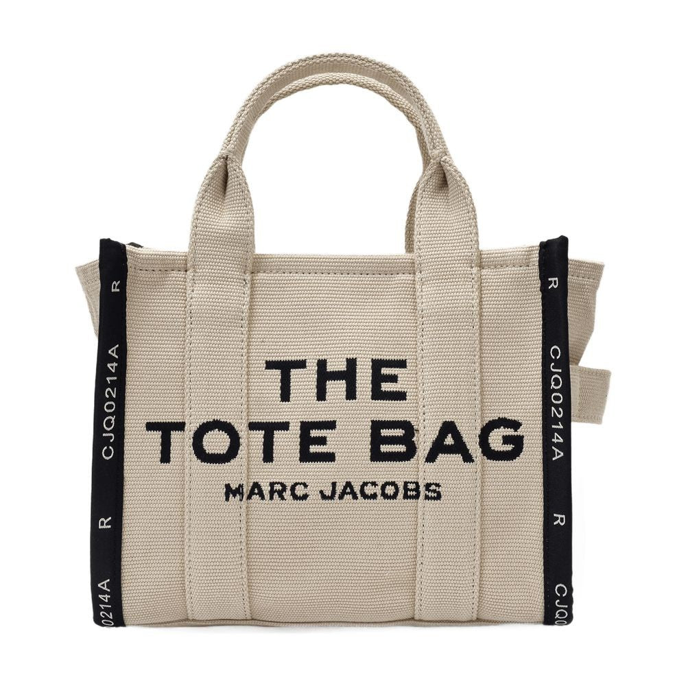 Marc Jacobs The Small Tote Bag Jacquard - Warm Sand - Cotton