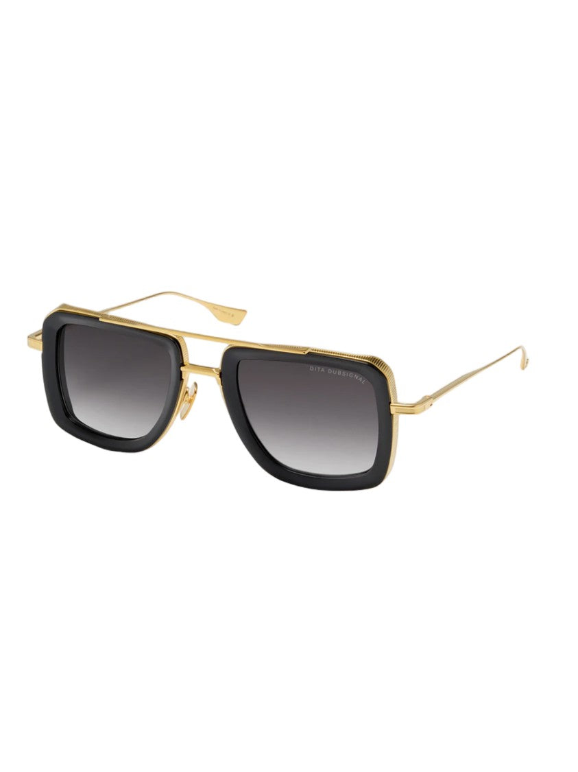 Dita Yellow Orange International Fit Luxurious Sunglasses