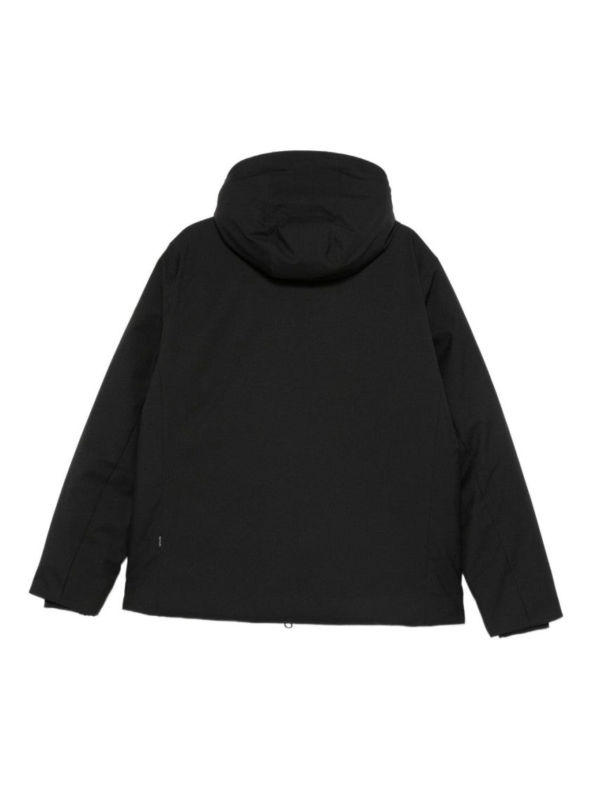 Save The Duck Black Jacket With Attached Hood