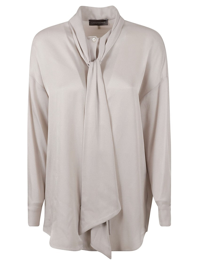 Lorena Antoniazzi Relaxed Fit Grey Shirt