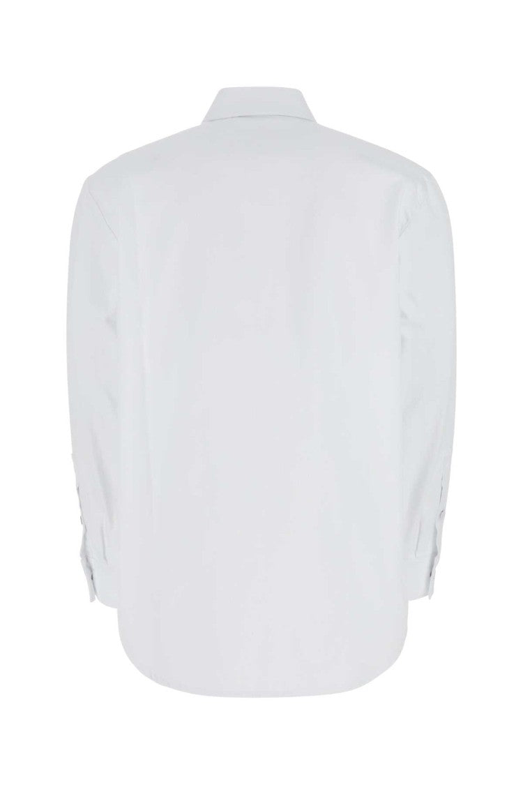 Raf Simons White Denim Shirt