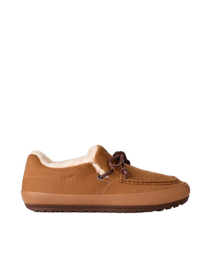 Ugg Chestnut Quill Slip-On Uggplush Suede Loafers