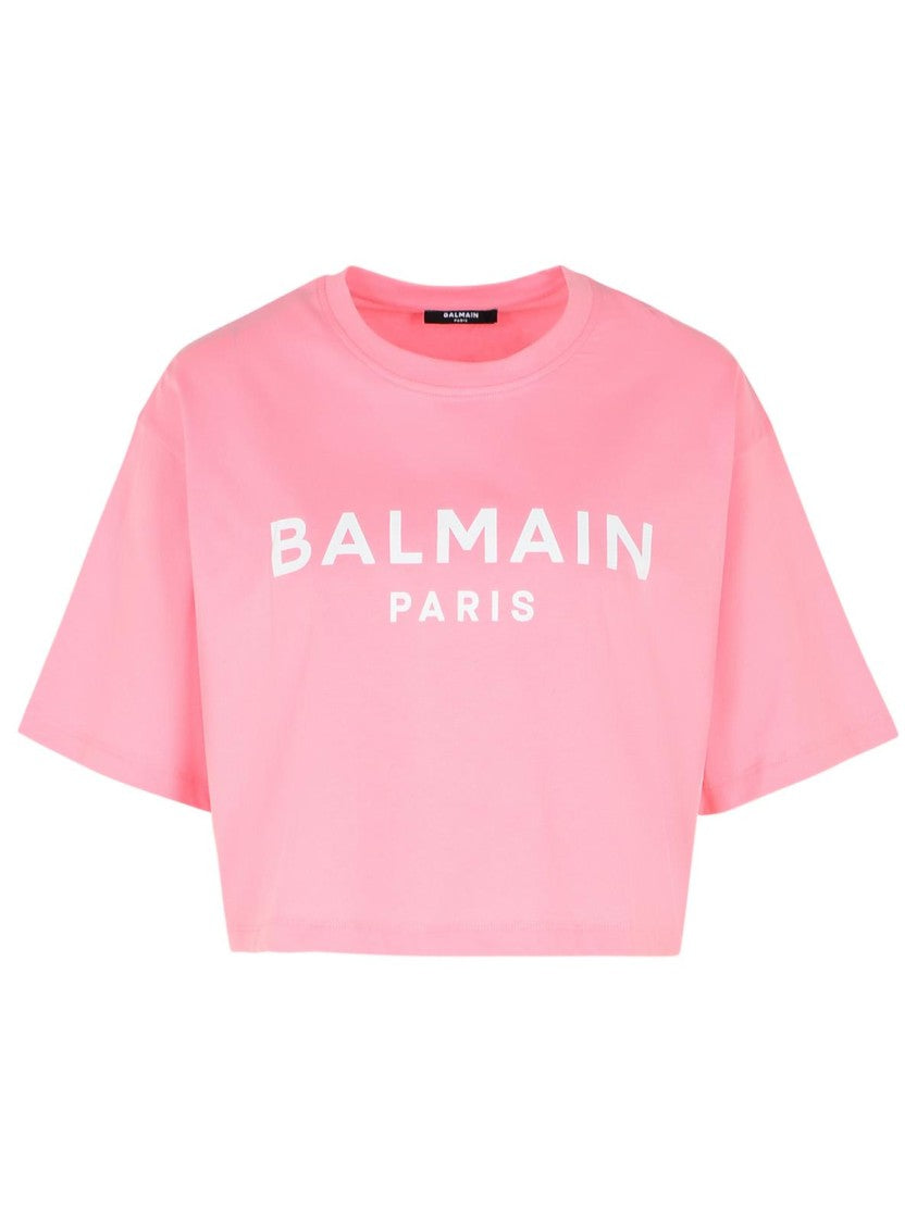 Balmain Pink Cotton Top