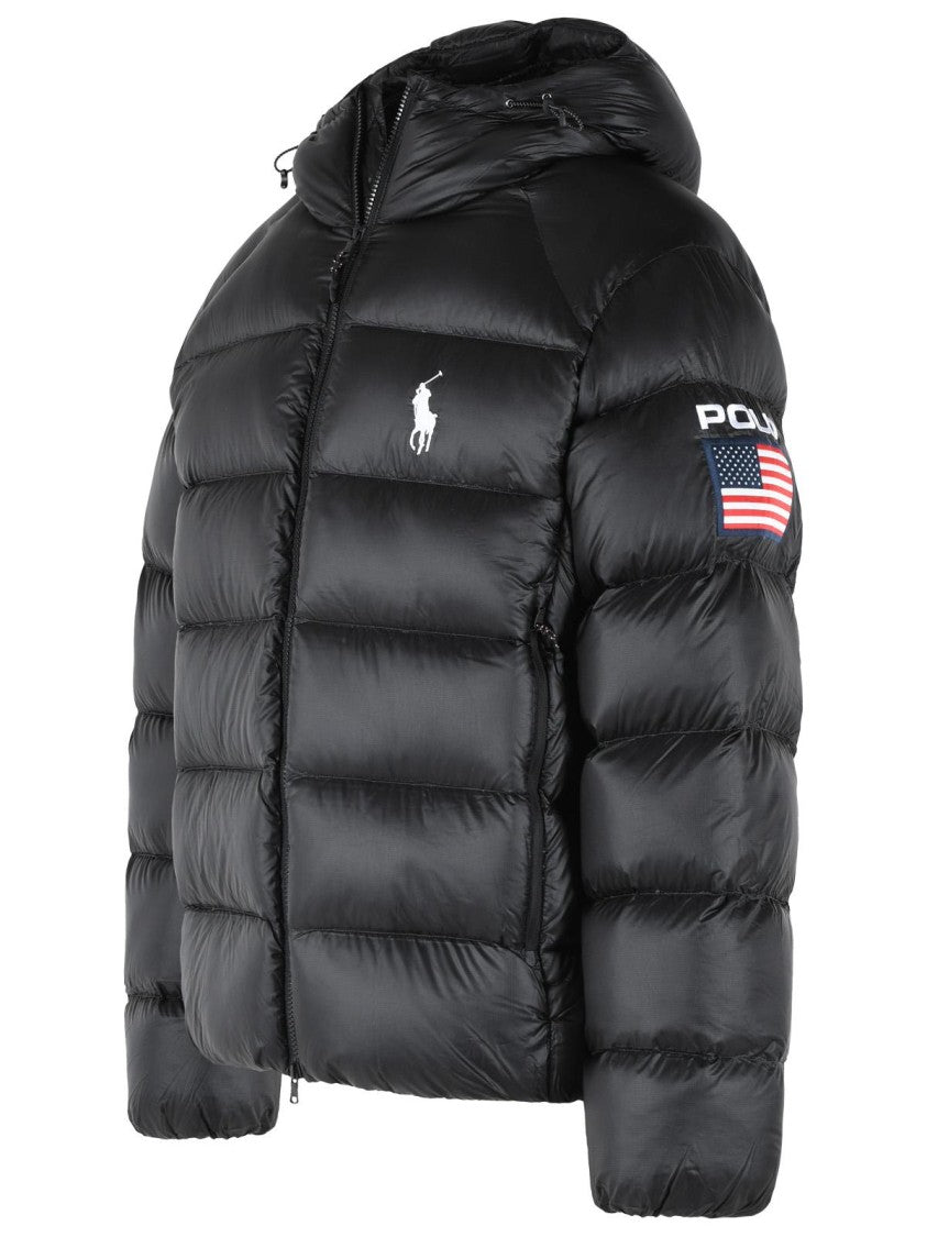Polo Ralph Lauren Black Nylon Padded Jacket