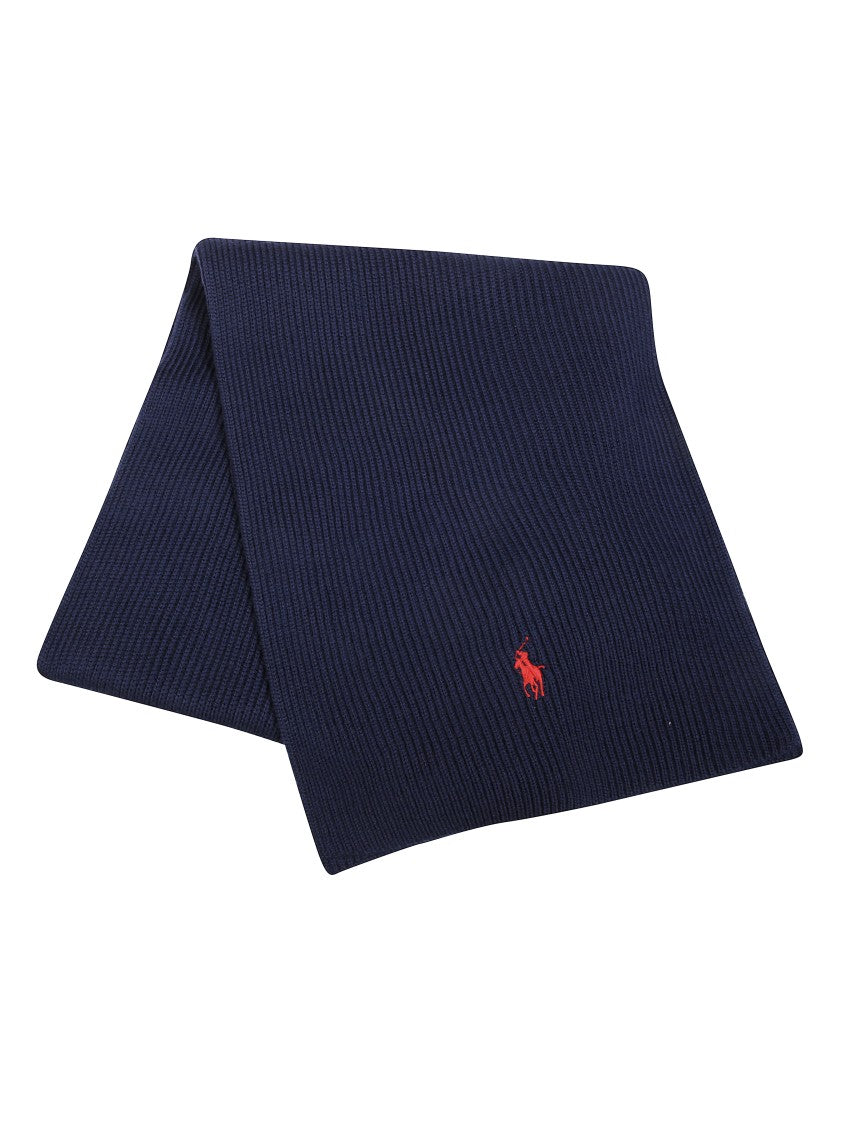 Polo Ralph Lauren Logo Scarf + Hat Set