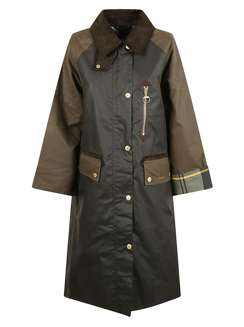 Barbour Evette Waxed Cotton Coat