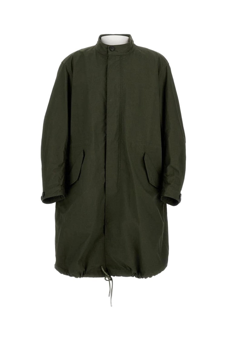 Givenchy Green Parka With High Collar