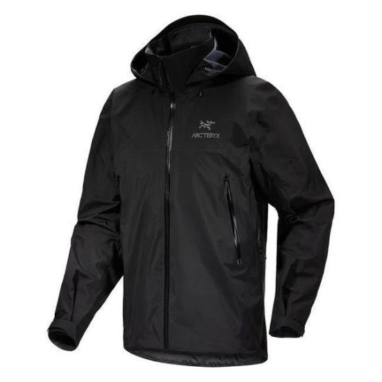 Arc'teryx Lightweight Water-Resistant Jacket With Full Zip And Hood