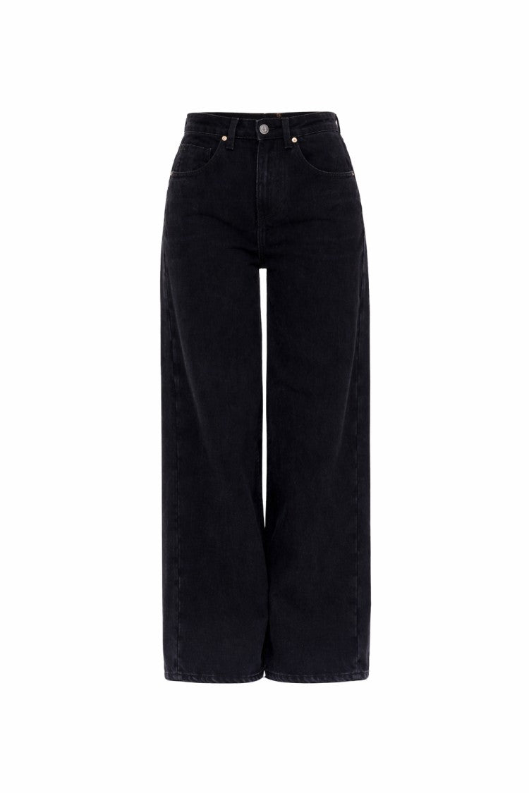 Tenue Bella Black Palazzo Jeans