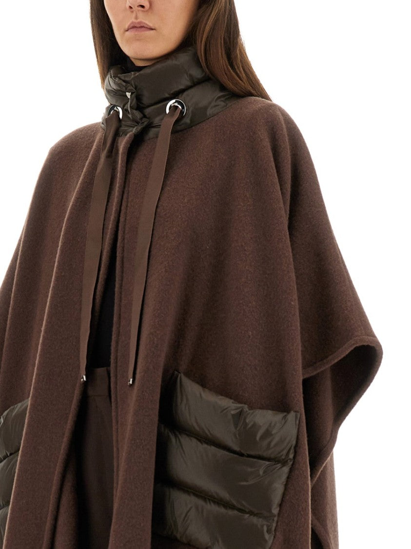 Herno Warmy And Ultralight Nylon Resort Poncho