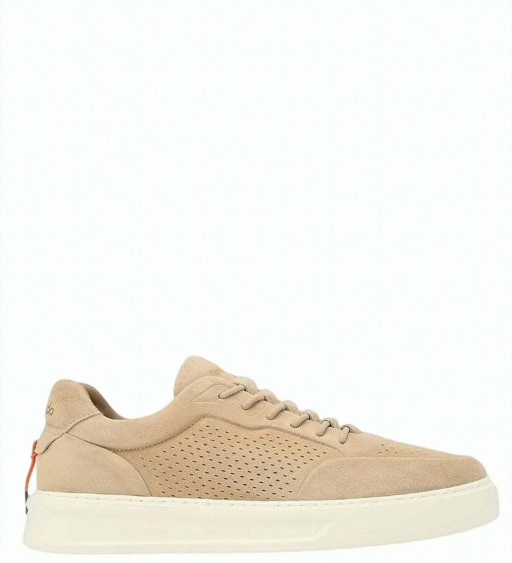 Barracuda Tobacco Suede Slip On Sneakers
