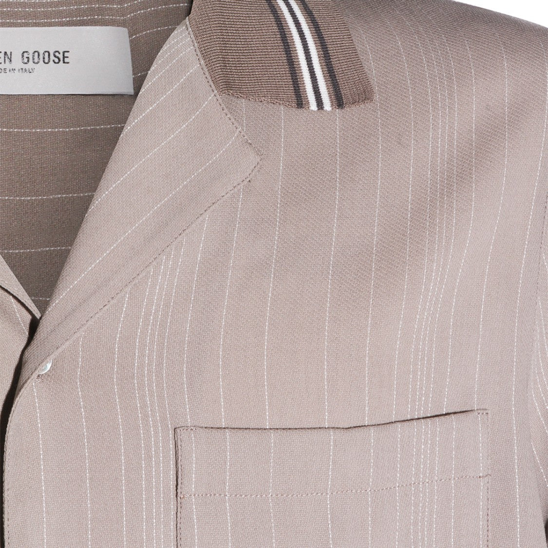 Golden Goose Beige Short Sleeve Shirt