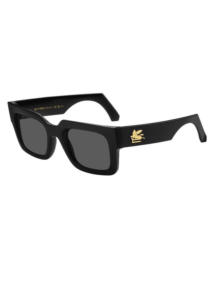 Etro 0080/S Bold Square Glossy Sunglasses