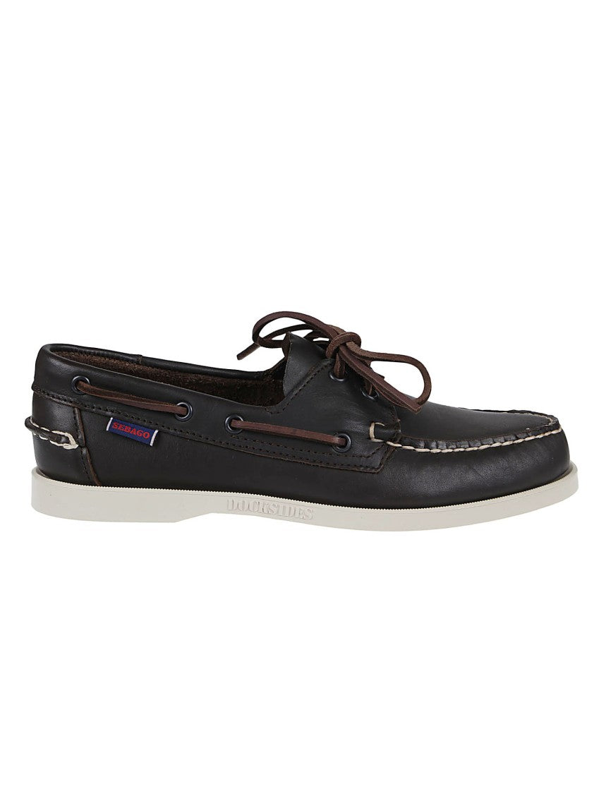Sebago Portland Docksides Black Moccasin Loafers