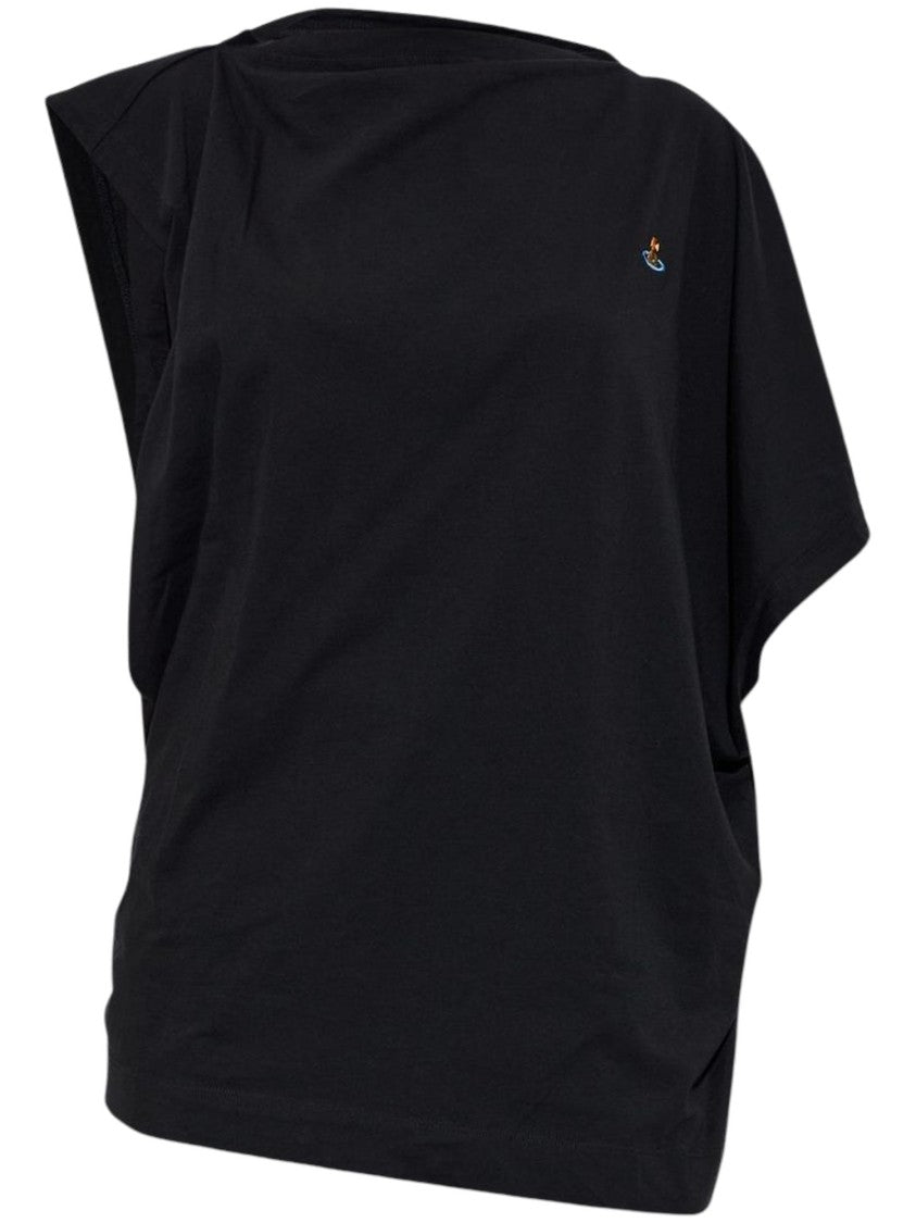 Vivienne Westwood Oversized Hebo Thigh-Neck Boxy Top