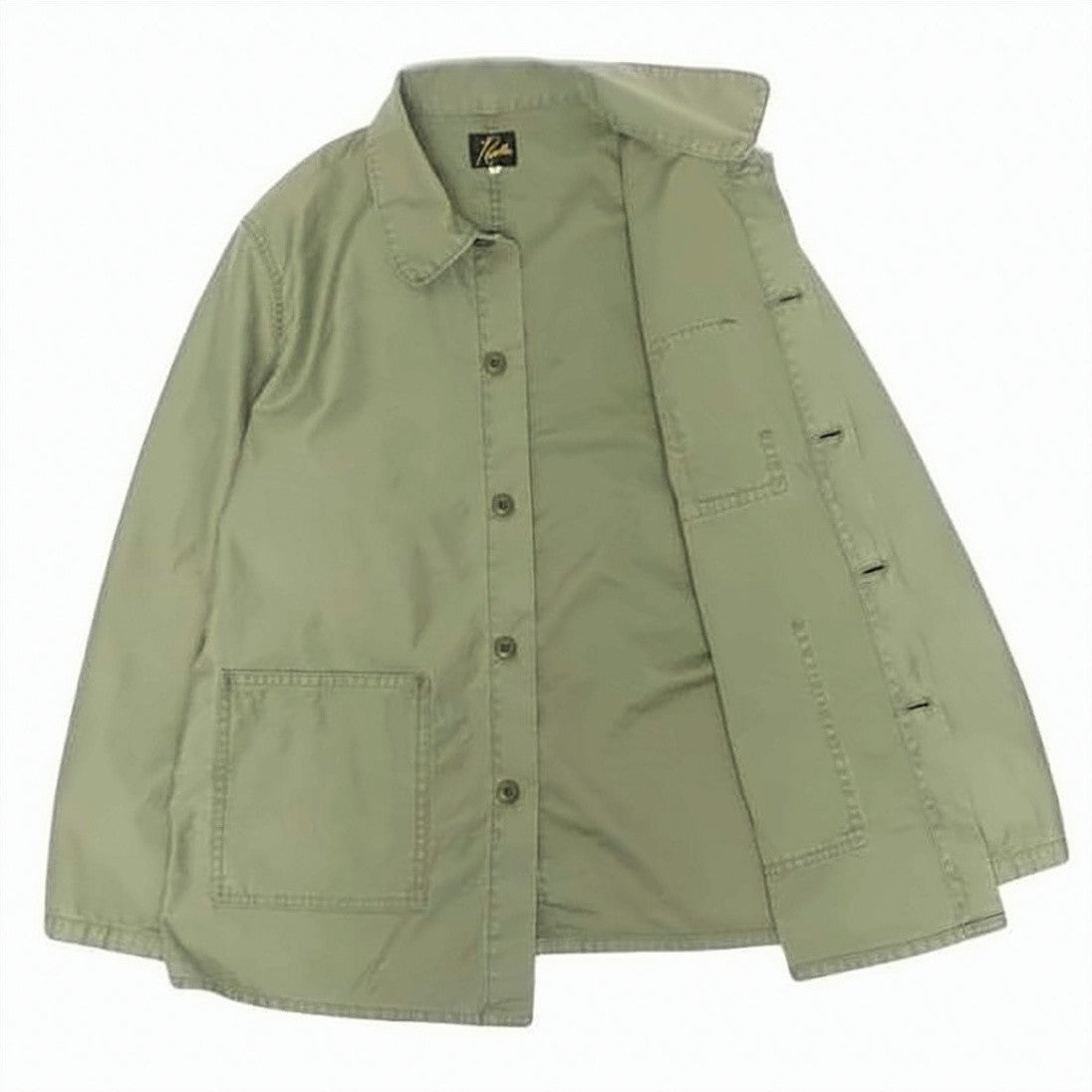 Needles Lightweight Button-Up Jacket With Classic Collar
