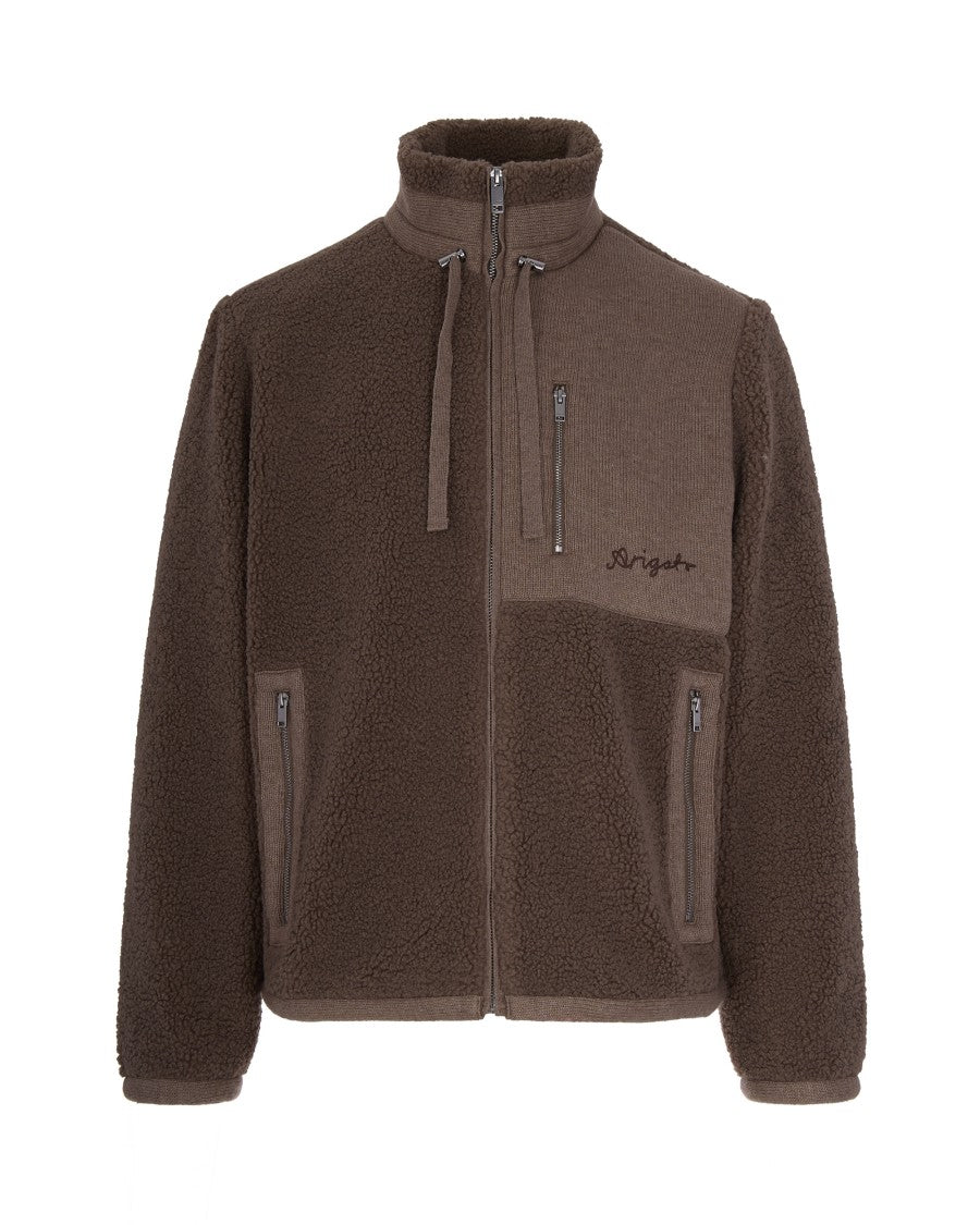 Axel Arigato Alpine Fleece Jacket With Contrast Panels