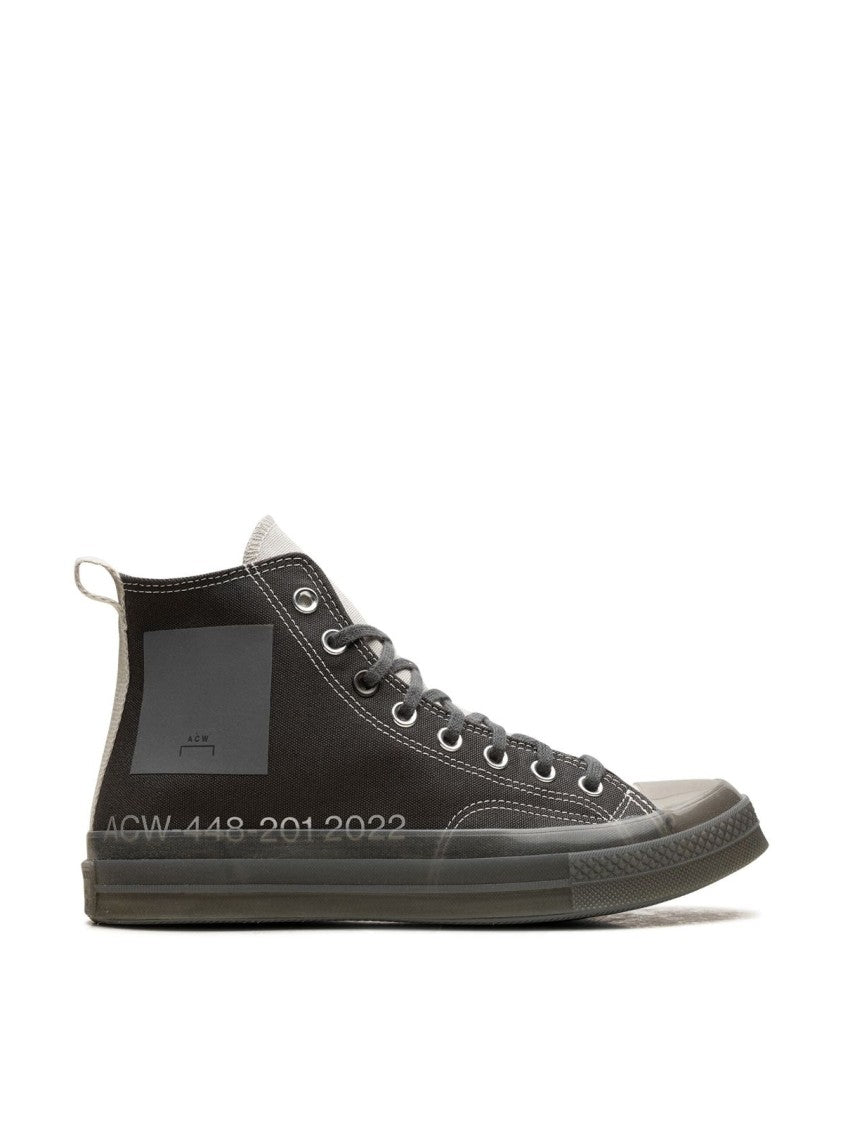 Converse High-Top Sneakers With Rubber And Textile