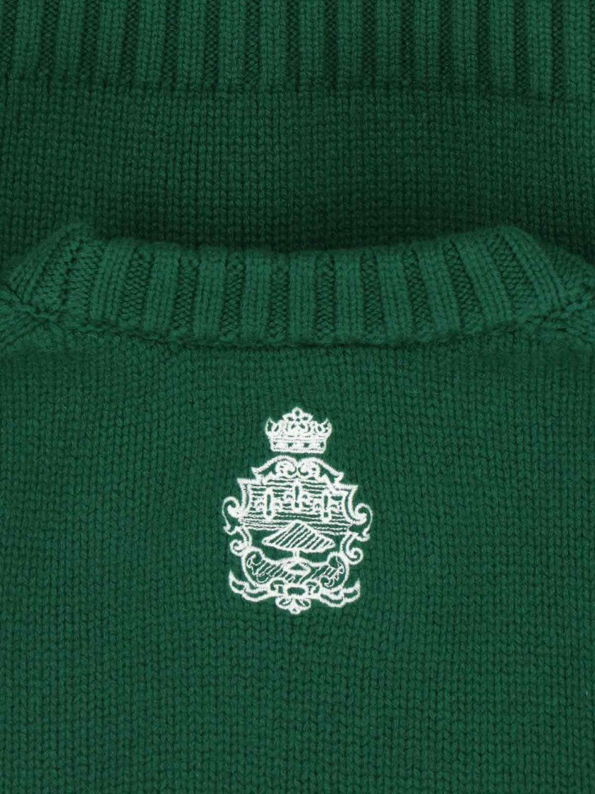 Frame "Ritz" Cashmere Sweater – Green