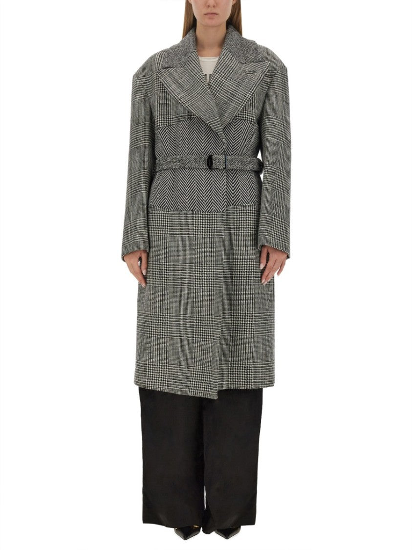 Tom Ford Wool Patchwork Coat