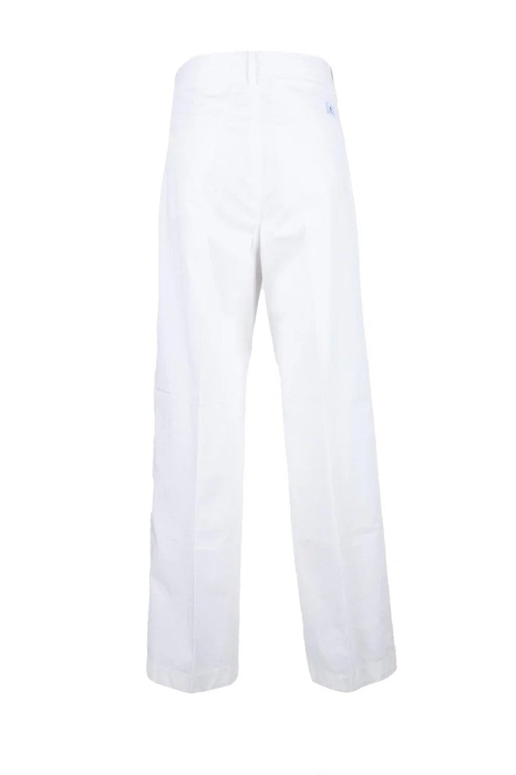 Department 5 High-Waisted White Trousers