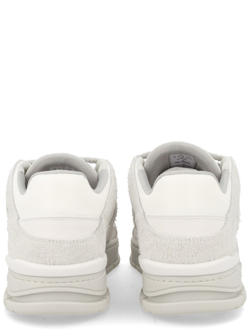 Axel Arigato Blue Area Lo Leather Suede Sneakers