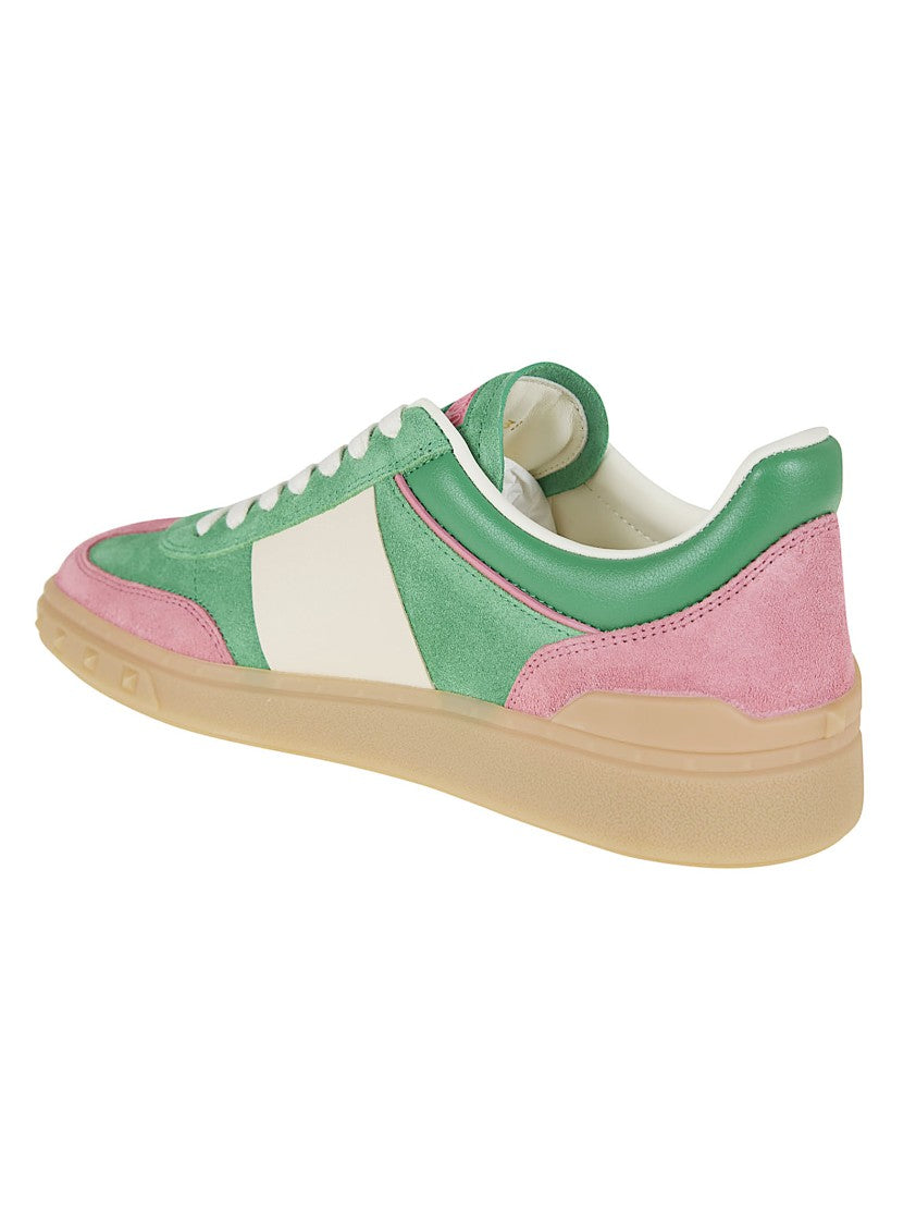 Valentino Garavani Low Top Sneaker With Studded Rubber Sole