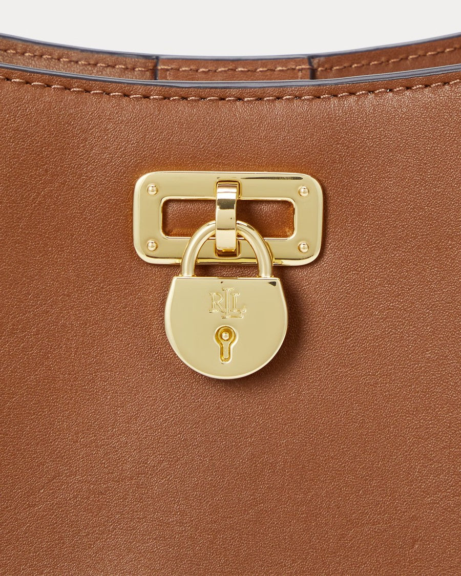 Lauren Ralph Lauren Structured Shoulder Bag With Adjustable Strap