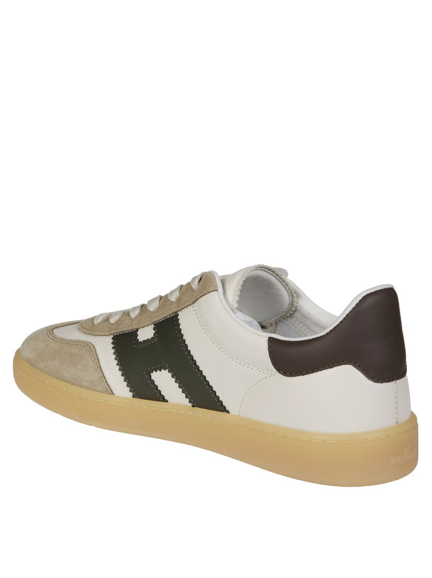 Hogan Cool Lace Up H Earthy-Toned Sneakers