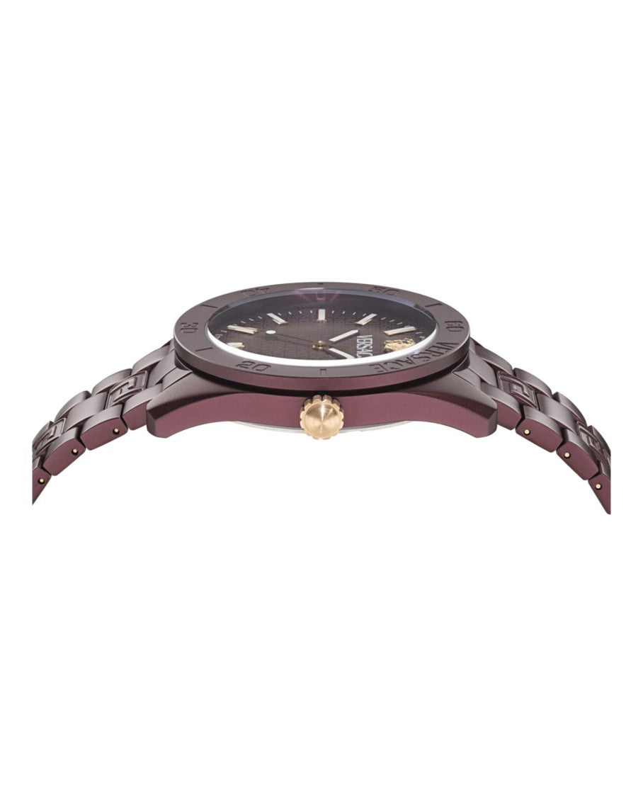 Versace V-Dome Aluminum Bracelet Watch