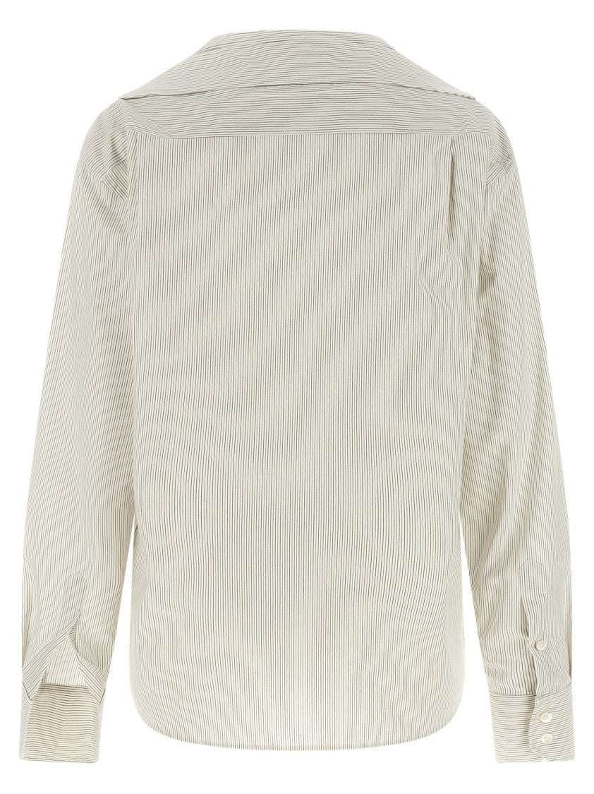Mm6 By Maison Margiela Trompe L'oeil Collar Shirt