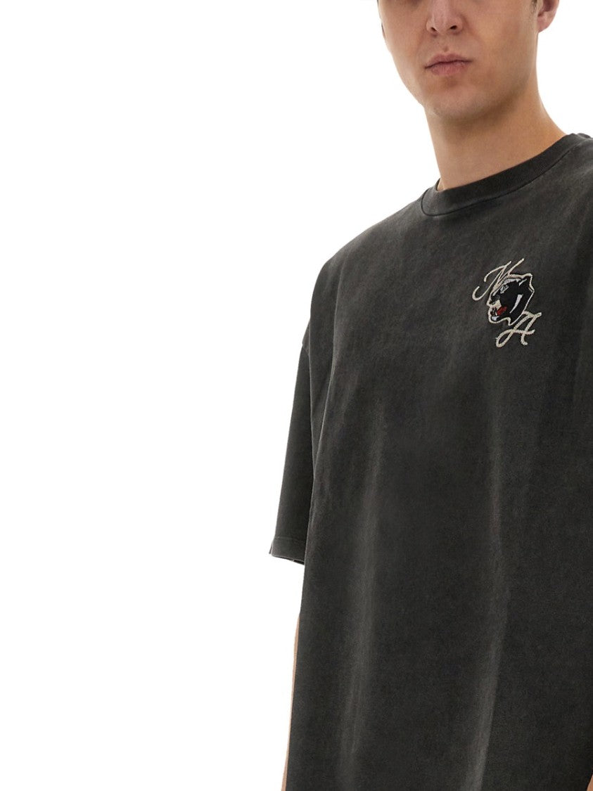 Amiri Black "Panther" T-Shirt
