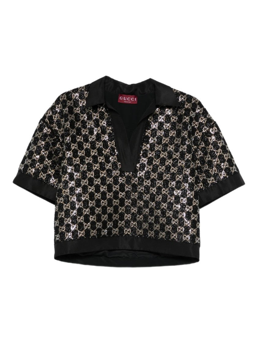 Gucci Cropped Top With Boxy Silhouette