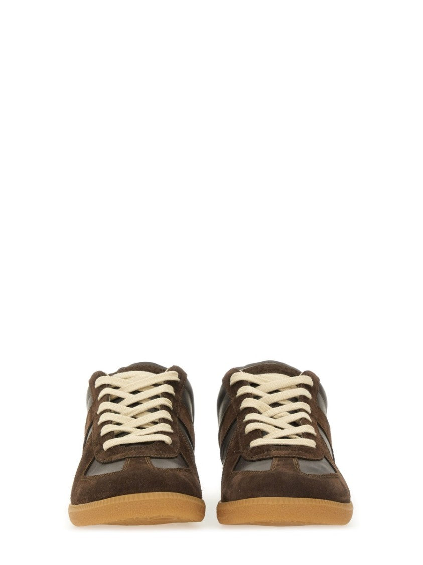 Maison Margiela Replica Low-Top Bovine Leather Sneakers