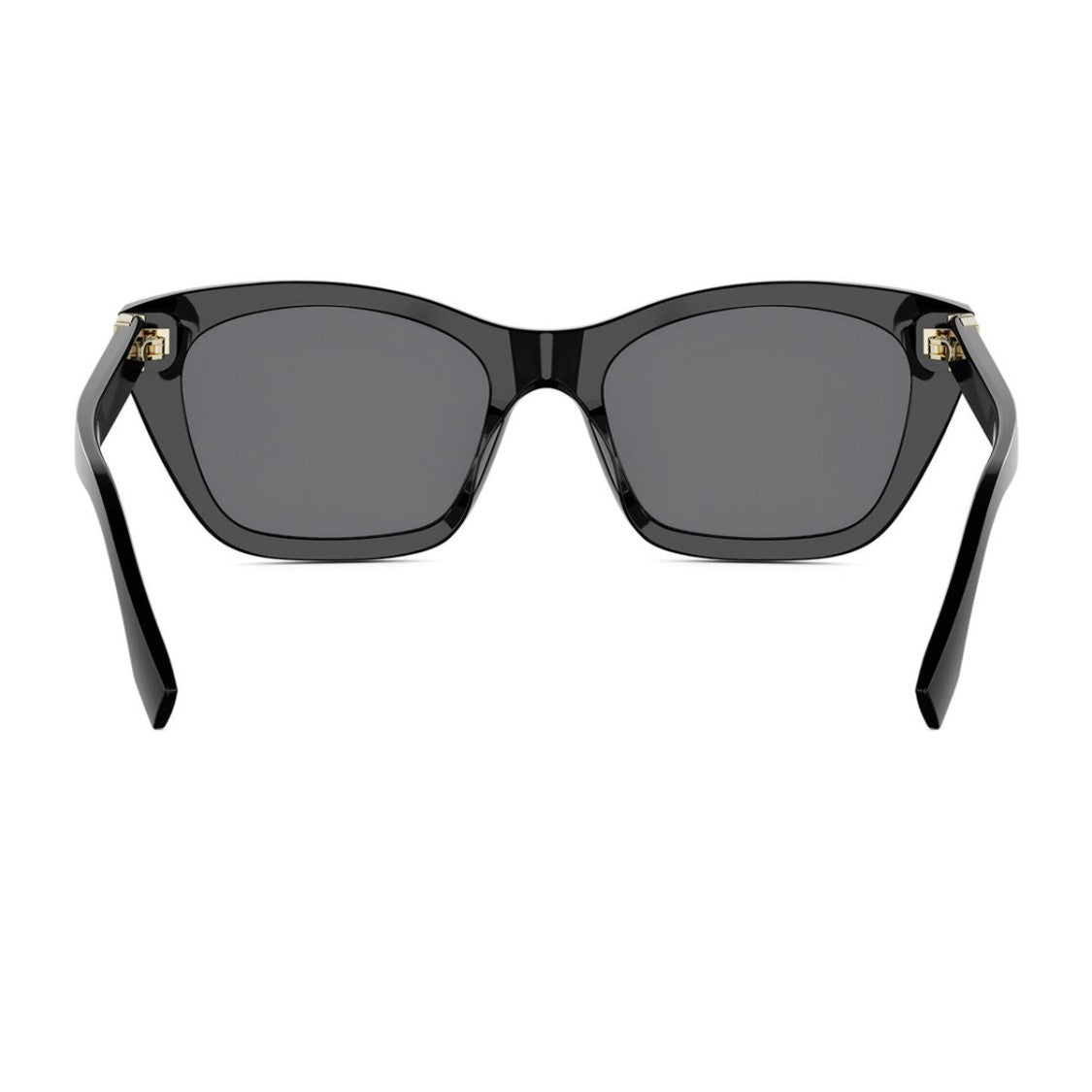 Fendi Black Forever Fe40205i Angular Cat-Eye Acetate Sunglasses