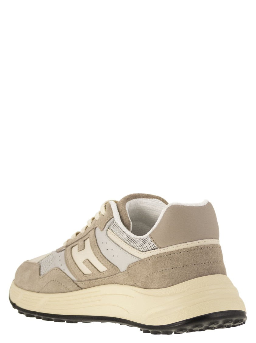 Hogan Hyperlight - Suede And Canvas Sneakers