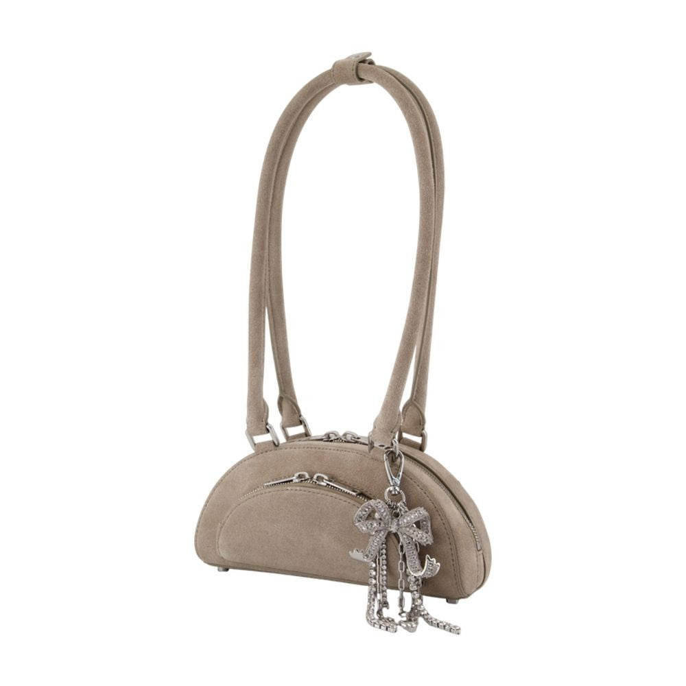 Self-Portrait Mini Shoulder Bag With Charm Detail
