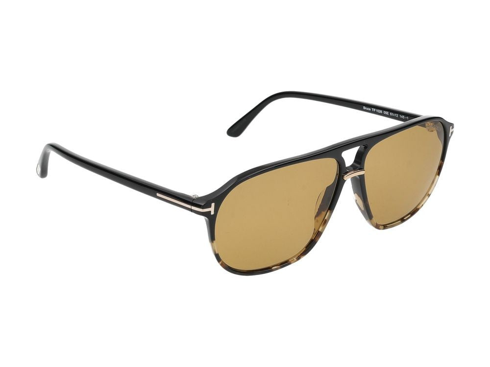 Tom Ford Amber Bold Oversized Square Sunglasses